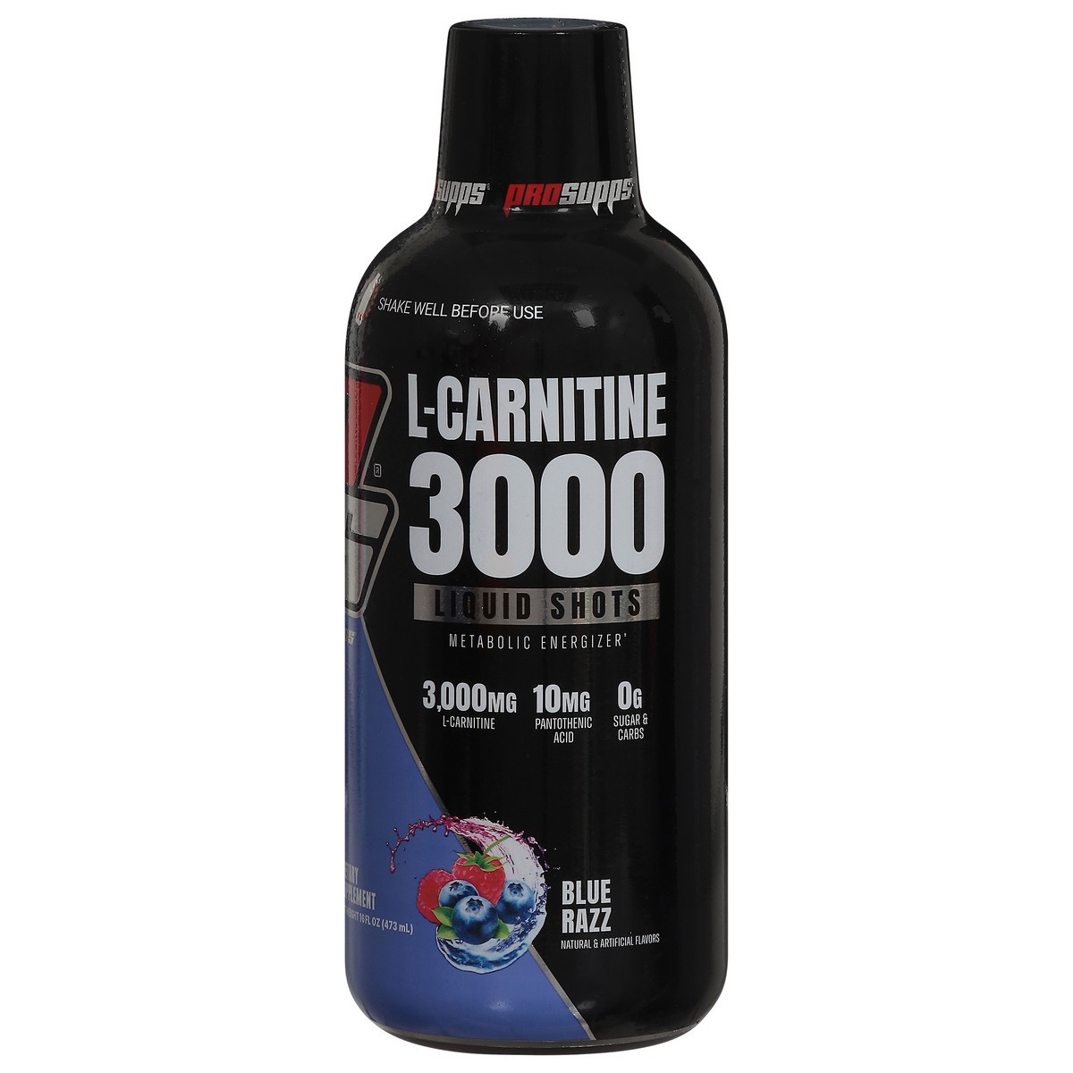 slide 11 of 15, ProSupps Blue Razz L-Carnitine 3000 16 fl oz, 16 fl oz