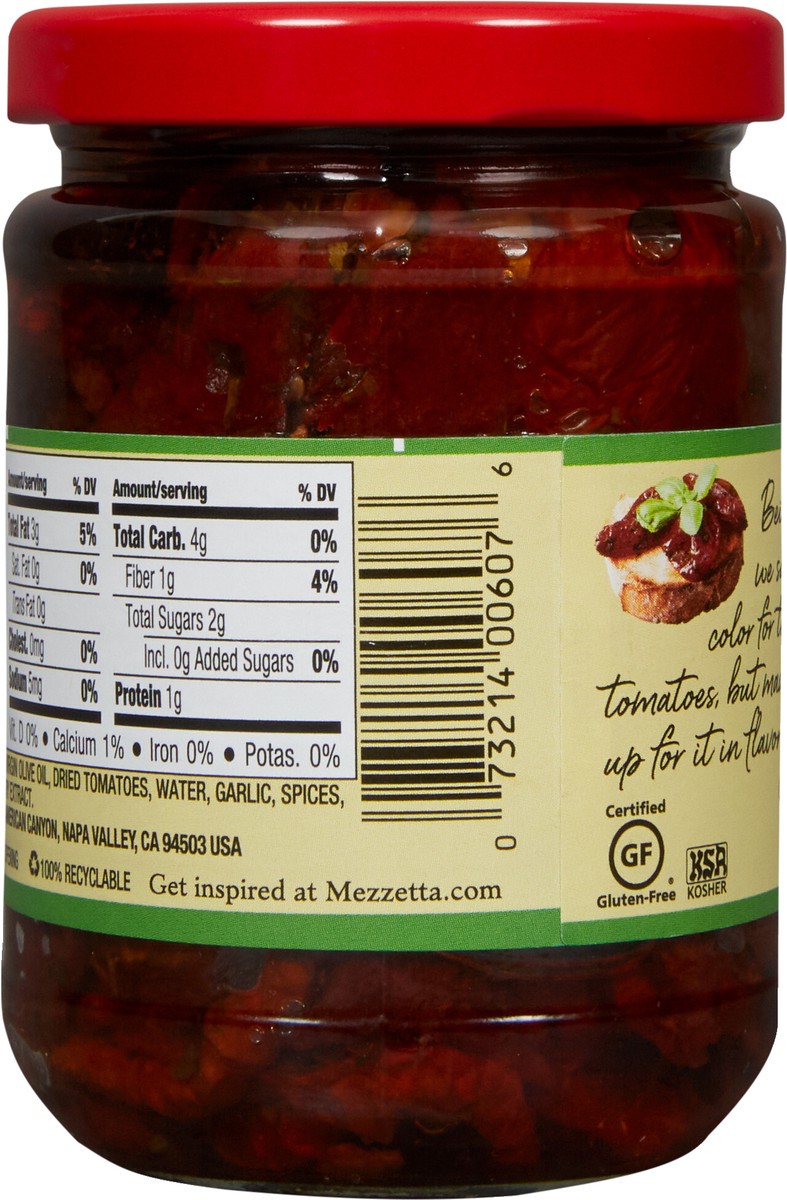 slide 3 of 7, Mezzetta Sun-Ripened Dried Tomatoes 8 oz, 