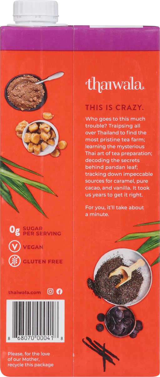 slide 6 of 9, Thaiwala Unsweetened Thai Tea - 32 fl oz, 32 fl oz