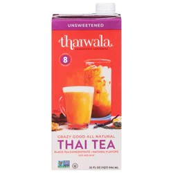 Thaiwala Unsweetened Thai Tea - 32 fl oz
