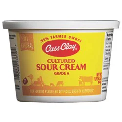 Cass Clay Cass-Clay® cultured sour cream - 16 oz