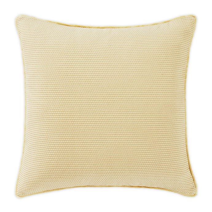 slide 1 of 3, Tommy Bahama Resort Pique European Pillow Sham - Ochre, 1 ct