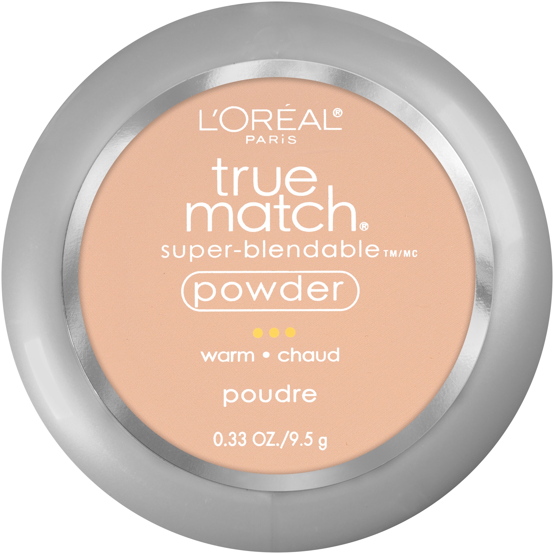 slide 2 of 5, L'Oréal True Match Powder W3 Nude Beige, 0.33 oz