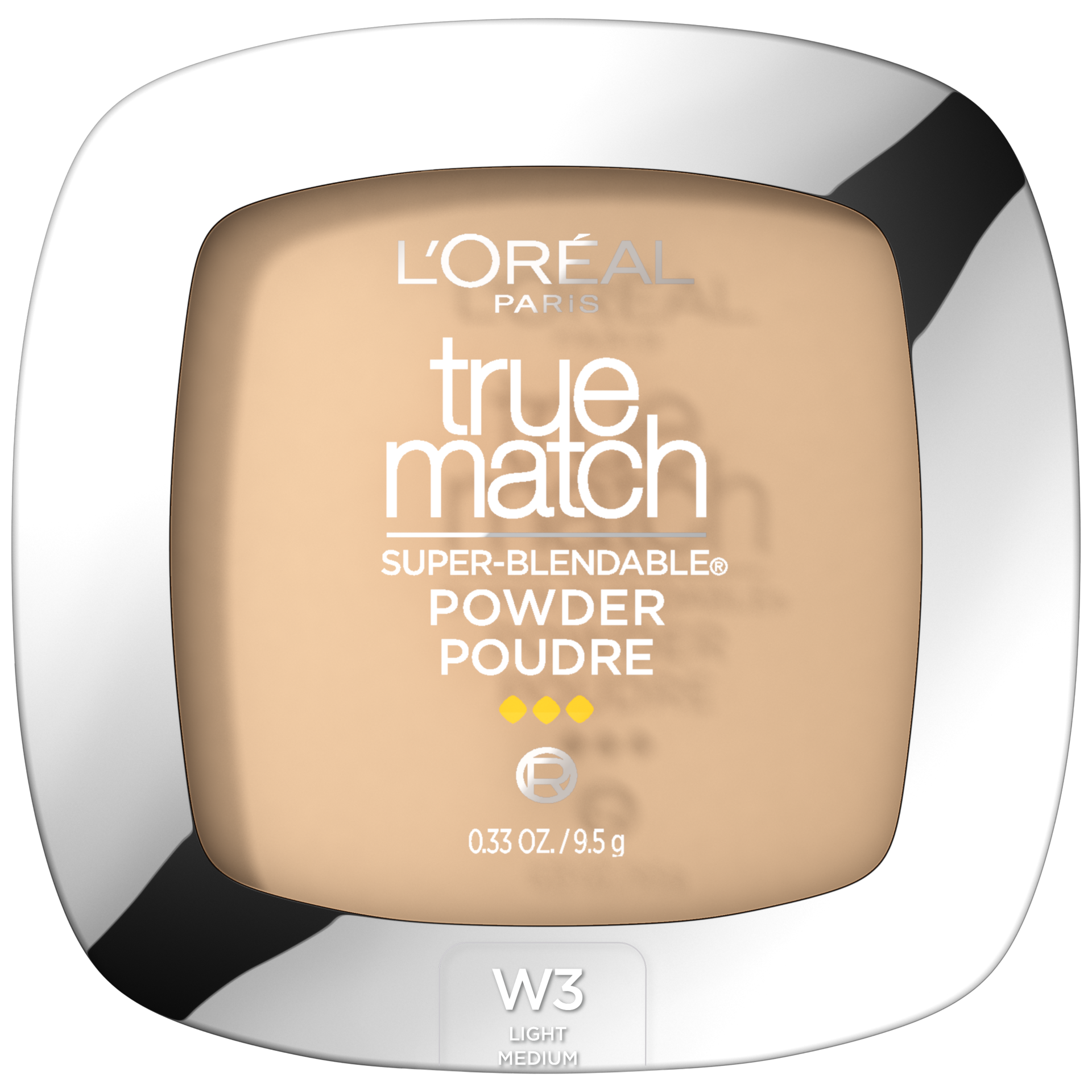 slide 1 of 9, L'Oréal Super-Blendable Poweder Nude Beige, 0.33 oz
