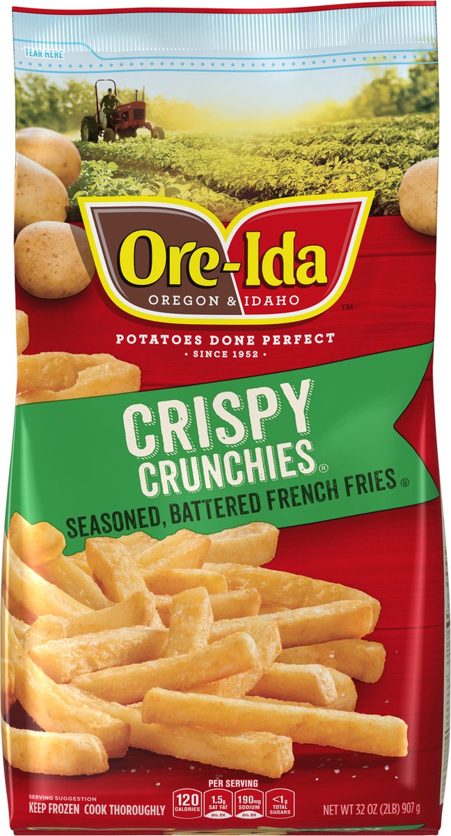 slide 13 of 13, Ore-Ida Crispy Crunchies French Fries, 32 oz Bag, 32 oz