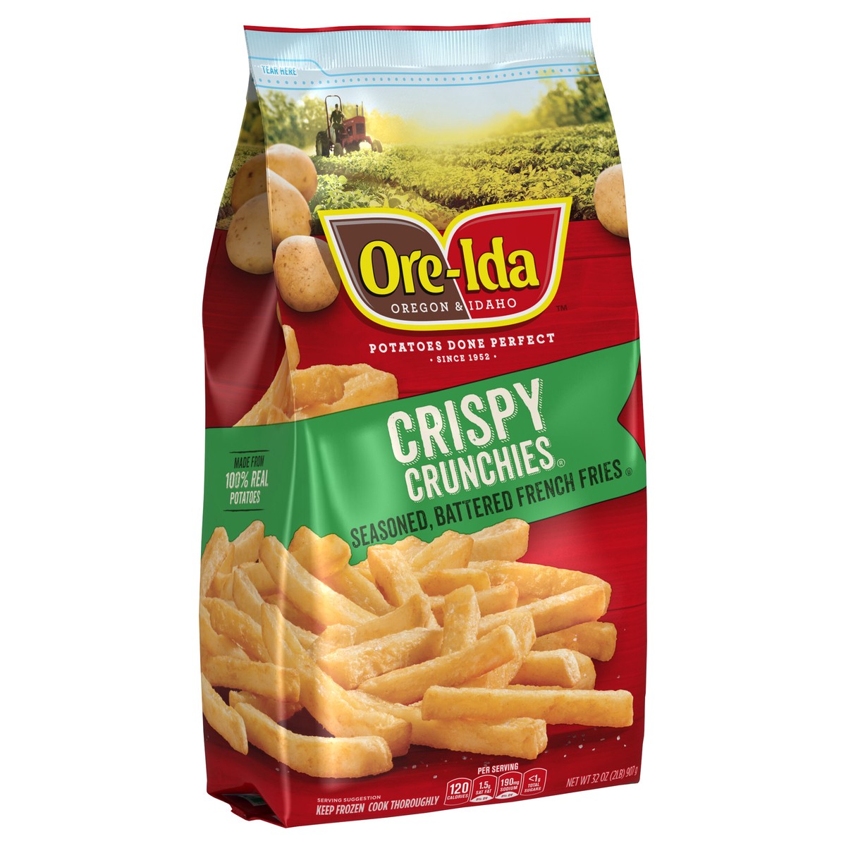 slide 4 of 13, Ore-Ida Crispy Crunchies French Fries, 32 oz Bag, 32 oz