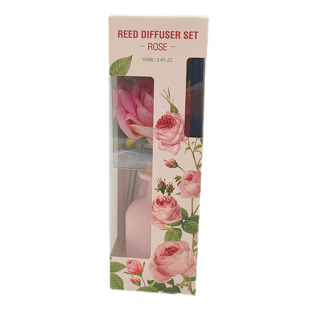 slide 1 of 1, CREATIVE HOME Rose Diffuser With 7 Sticks, 1 ct