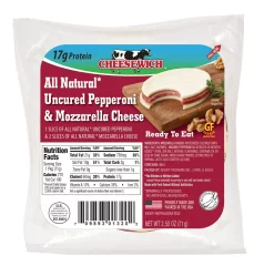 Cheesewich All Natural Uncured Pepperoni & Mozzarella Cheese