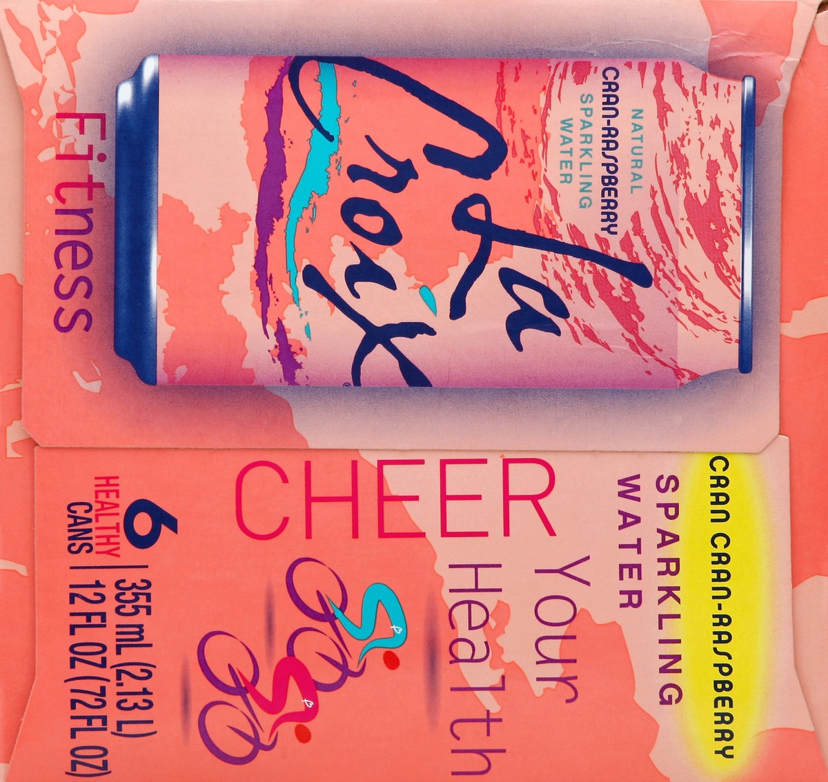 slide 5 of 6, La Croix Sparkling Water Razz Cranberry - 6 ct; 12 oz, 6 ct; 12 oz