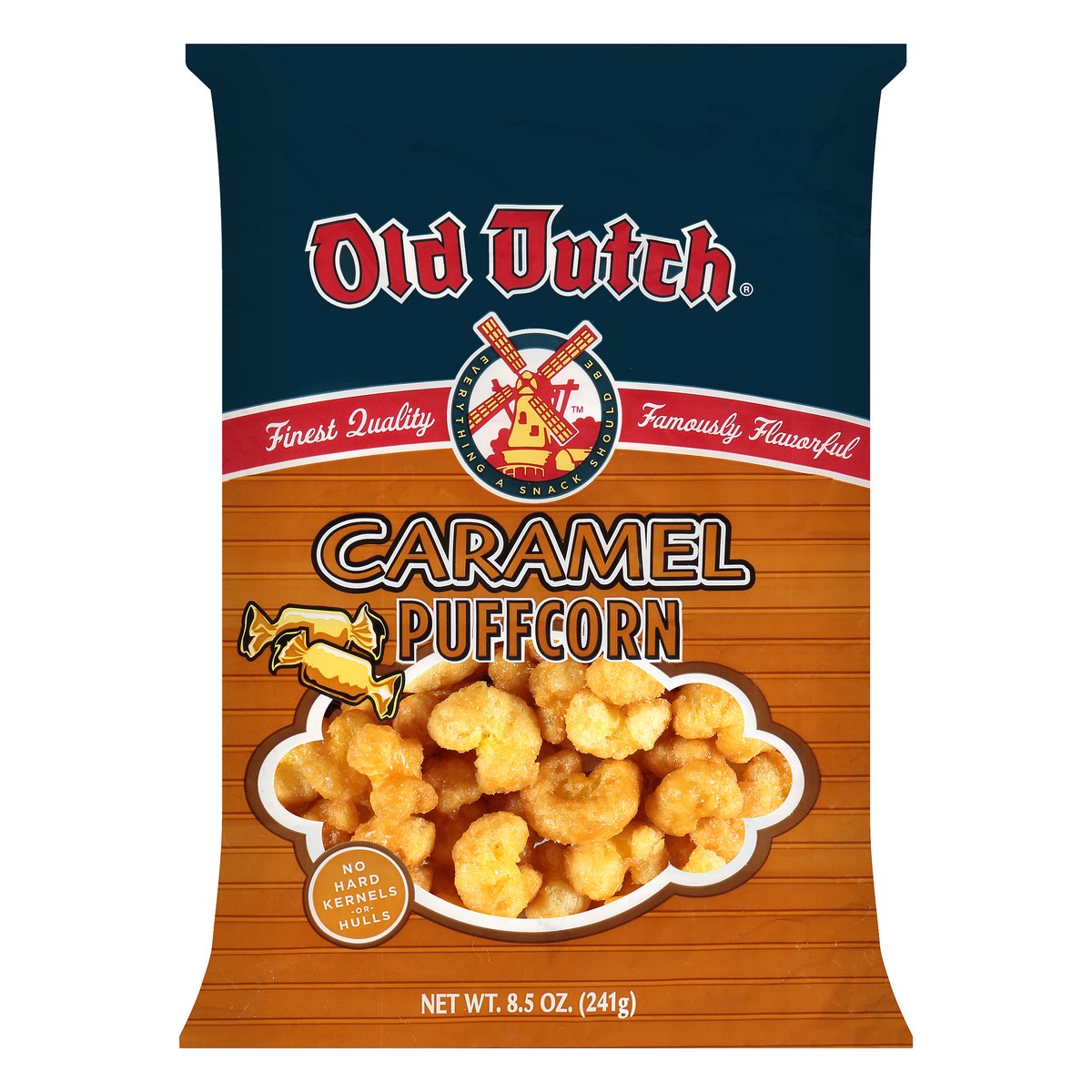 slide 1 of 1, Old Dutch Caramel Puffcorn, 8 oz