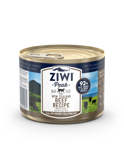 slide 1 of 1, Ziwi Peak Wet Beef Cat Food, 6.5 oz