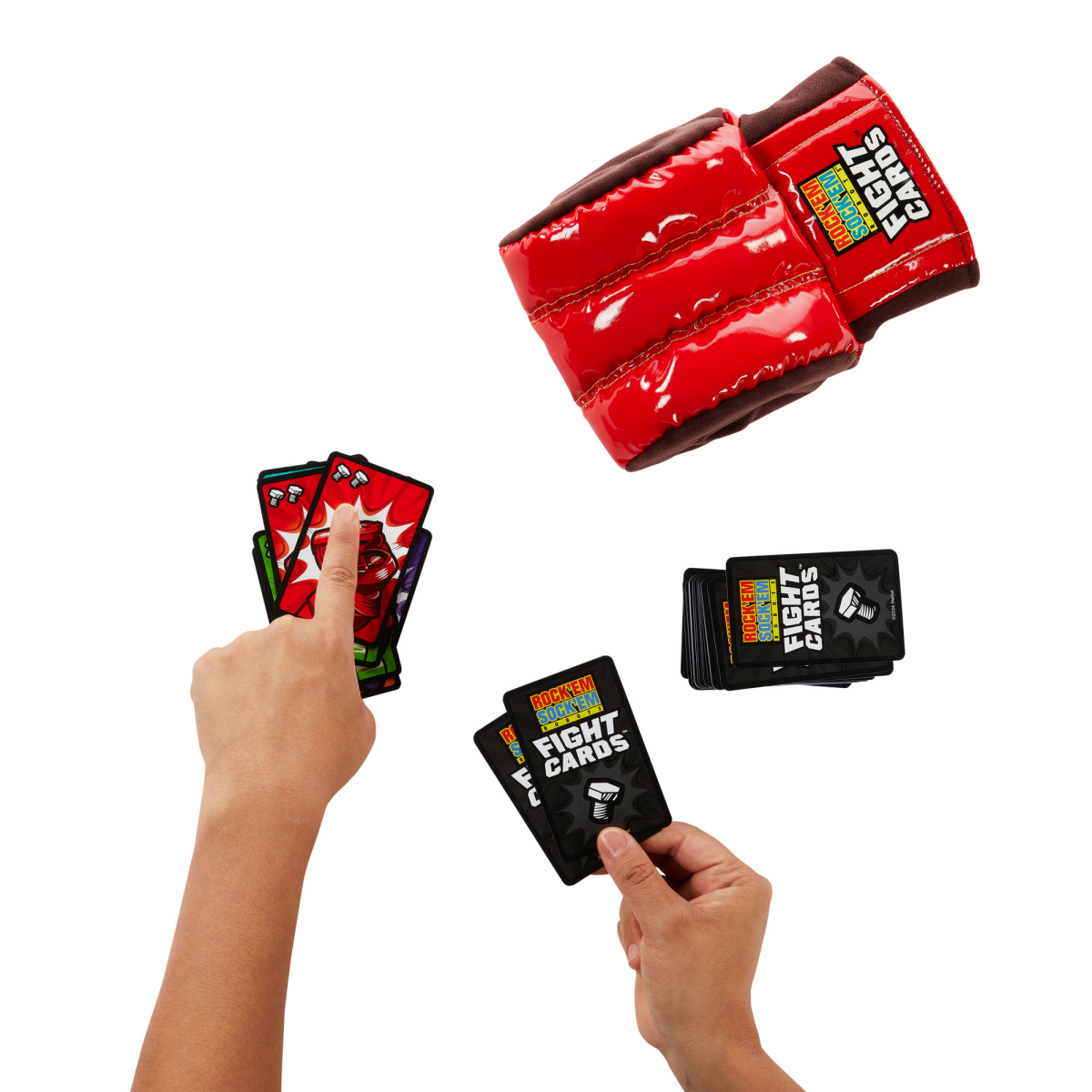 slide 2 of 16, MATTEL GAMES Rock Em Sock Em Robots Fight Cards, 1 ct