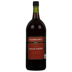 Fairbanks Cellars Cream Sherry California Wine 1.5 l