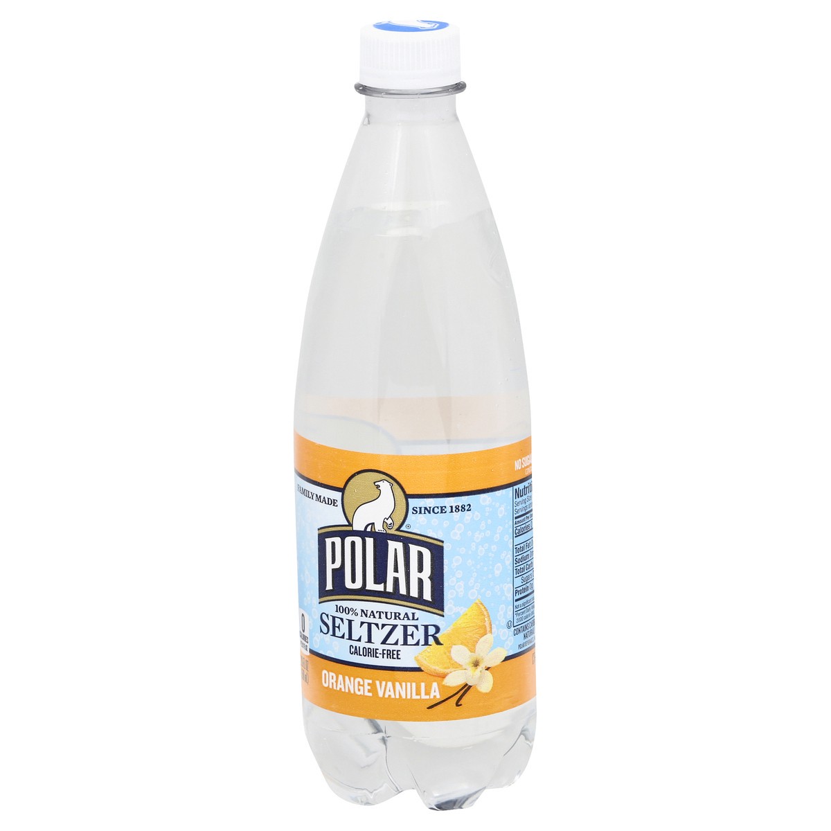 slide 3 of 13, Polar 100% Natural Orange Vanilla Seltzer - 20 oz, 20 oz