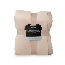 Berkshire Ultralush Blanket Twin Doe Skin, 60 in x 90 in