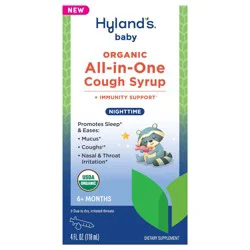 Hyland's Baby Organic Baby All-in-One Cough Syrup, 4 fl oz