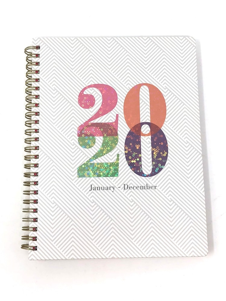 slide 1 of 1, Planahead 2021 Fashion Holographic Planner - White, 1 ct