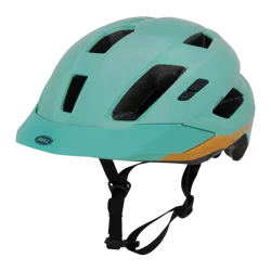 Bell Sports Adult E-Bike Helmet Flux Teal Gradient. Recommended Ages 14 And Up.