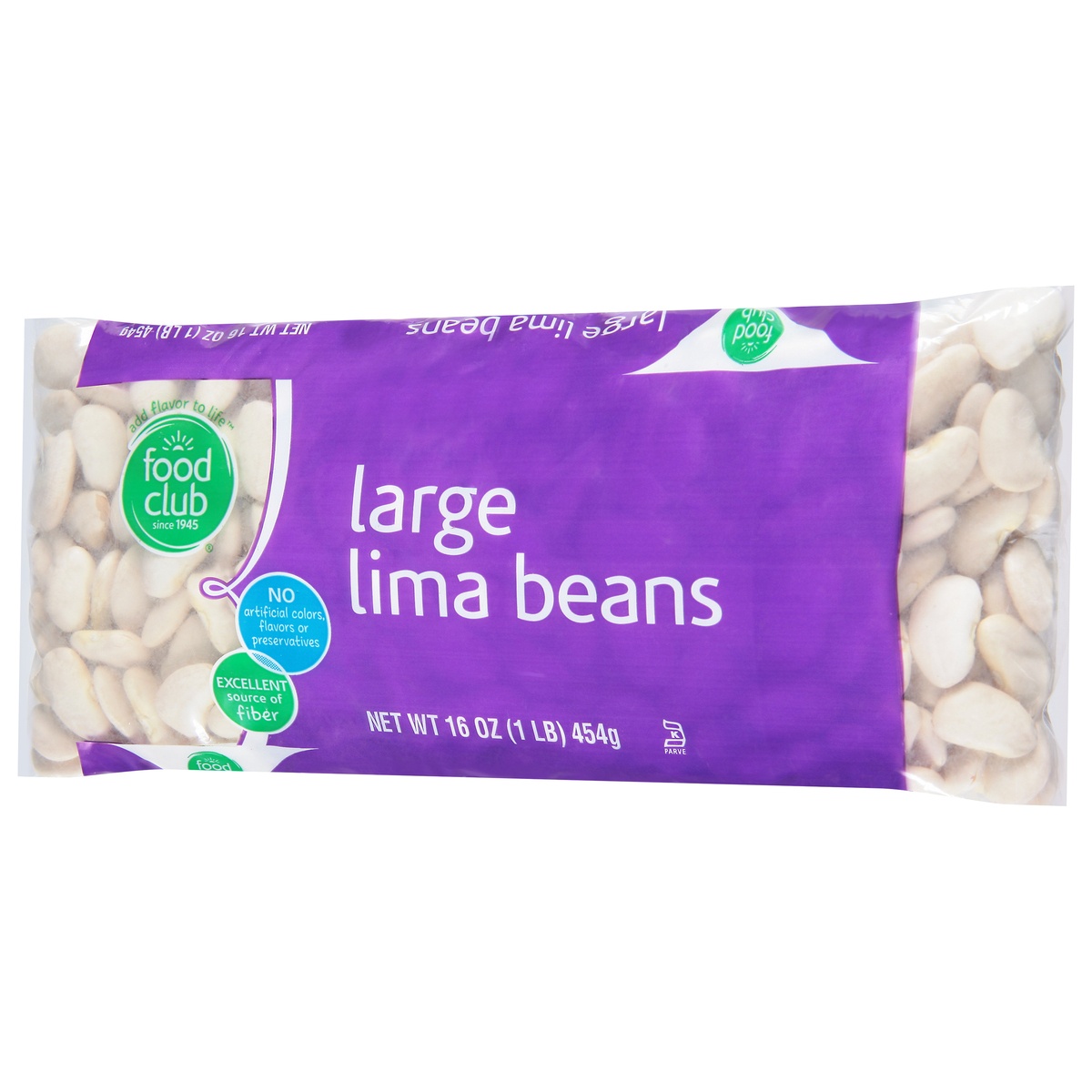 slide 3 of 11, Food Club Large Lima Beans, 1 ct