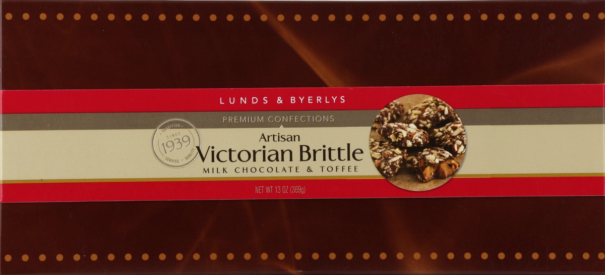 slide 1 of 1, Lunds & Byerlys Victorian Brittle 13 oz, 13 oz