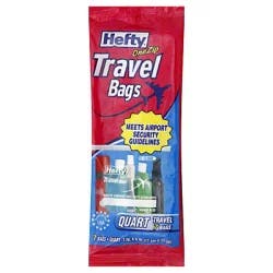 Hefty Quart Travel Bags