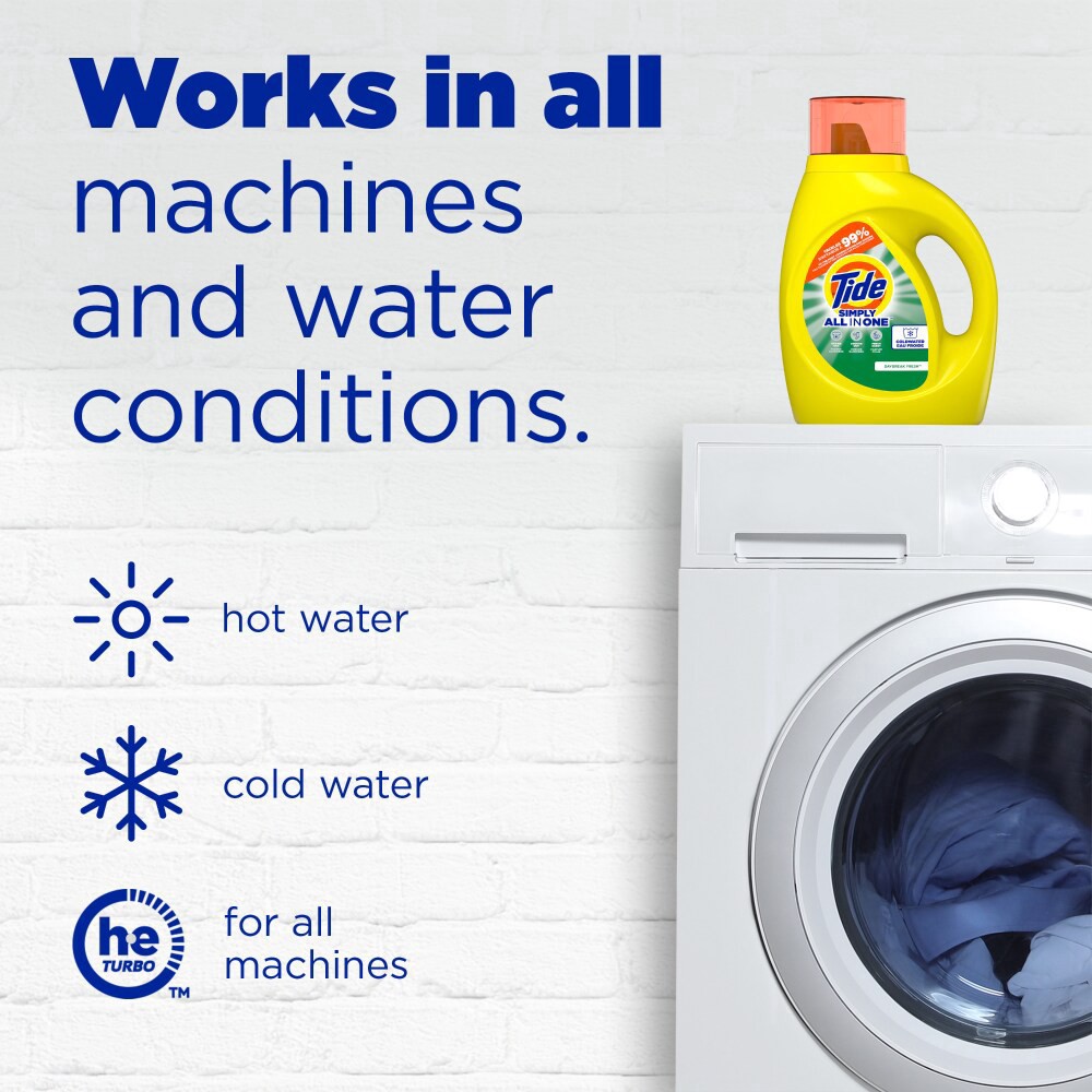 slide 2 of 4, Tide Smply Aio Dayb 24L, 32 fl oz