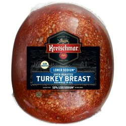 Kretschmar Oven Roasted Lower Sodium Turkey Breast