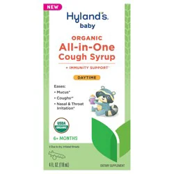Hyland's Baby Organic Baby All-in-One Cough Syrup, 4 fl oz