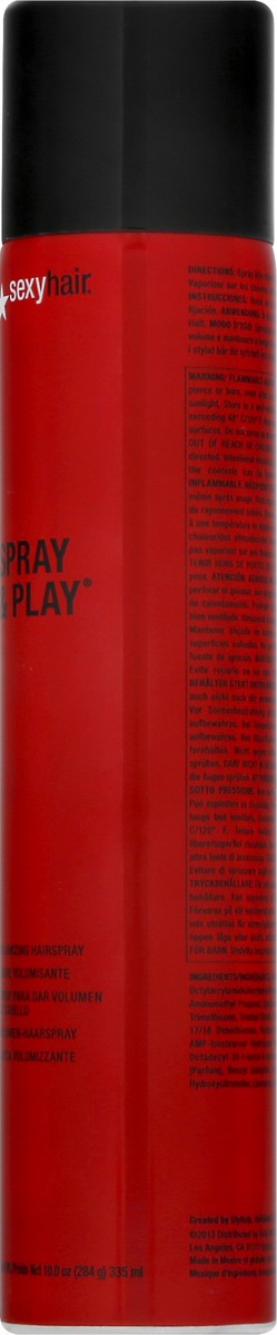 slide 5 of 9, Sexy Hair Hairspray 10 oz, 10 oz