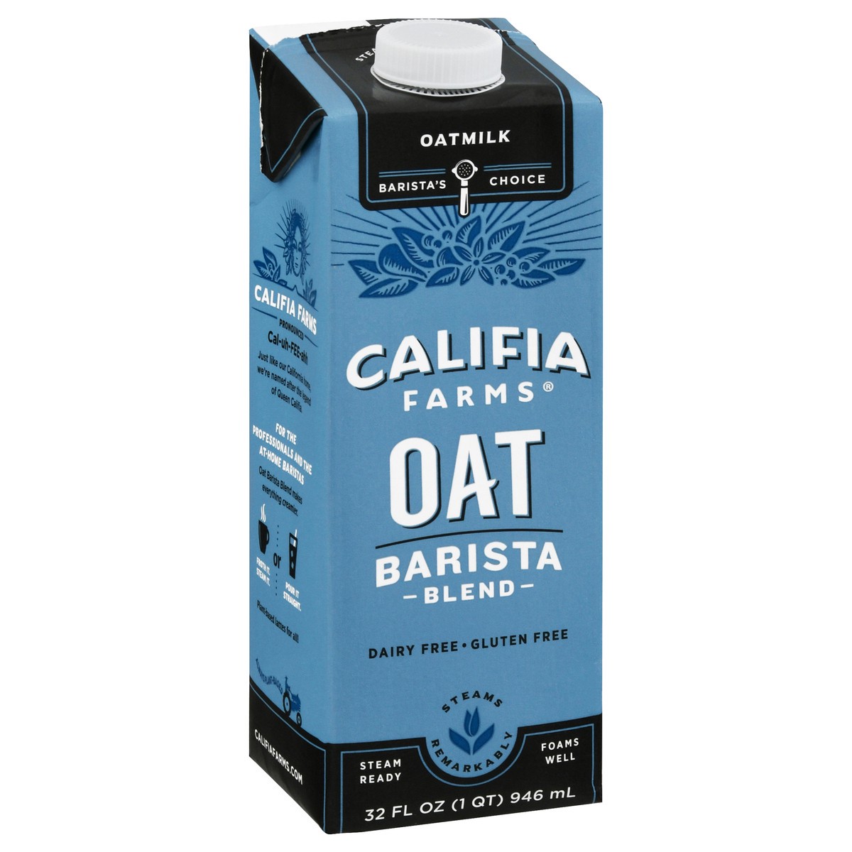 slide 6 of 9, Califia Farms Barista Blend Oatmilk 32 fl oz, 32 fl oz