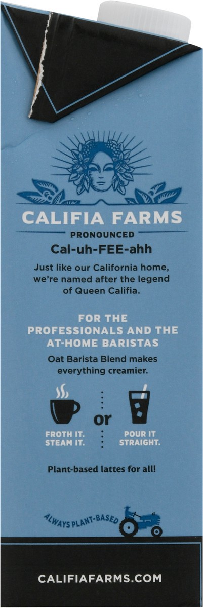 slide 5 of 9, Califia Farms Barista Blend Oatmilk 32 fl oz, 32 fl oz