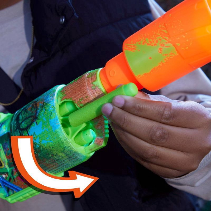 slide 5 of 8, NERF Zombie Driller Dart Blaster, 1 ct