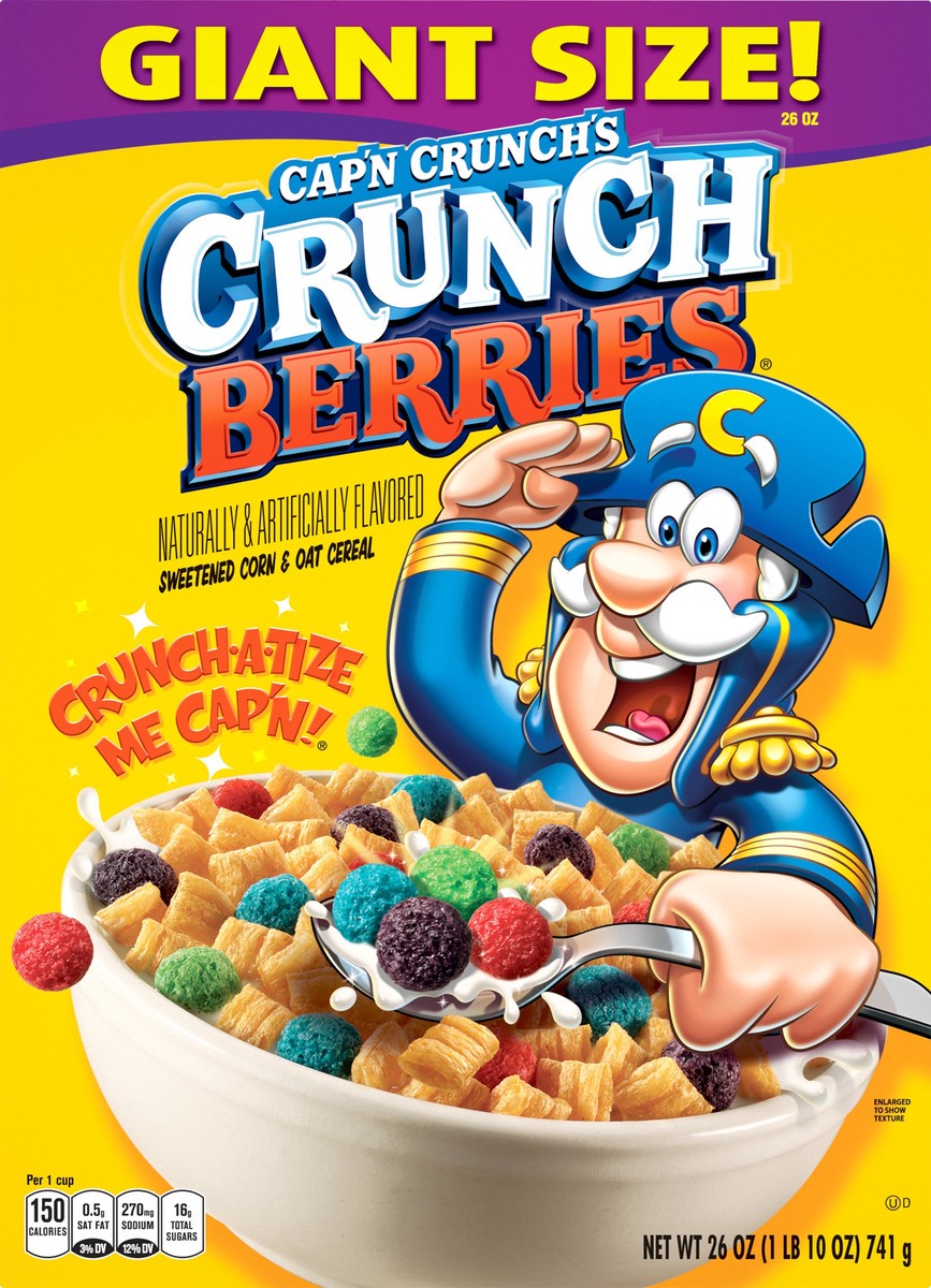 slide 6 of 10, Cap'n Crunch Cereal, 26 oz