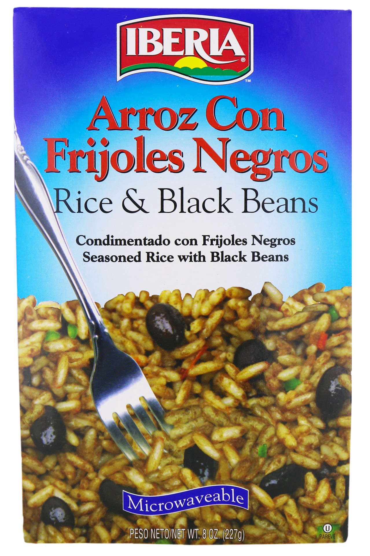 slide 1 of 1, Iberia Rice & Black Beans 8 oz, 8 oz