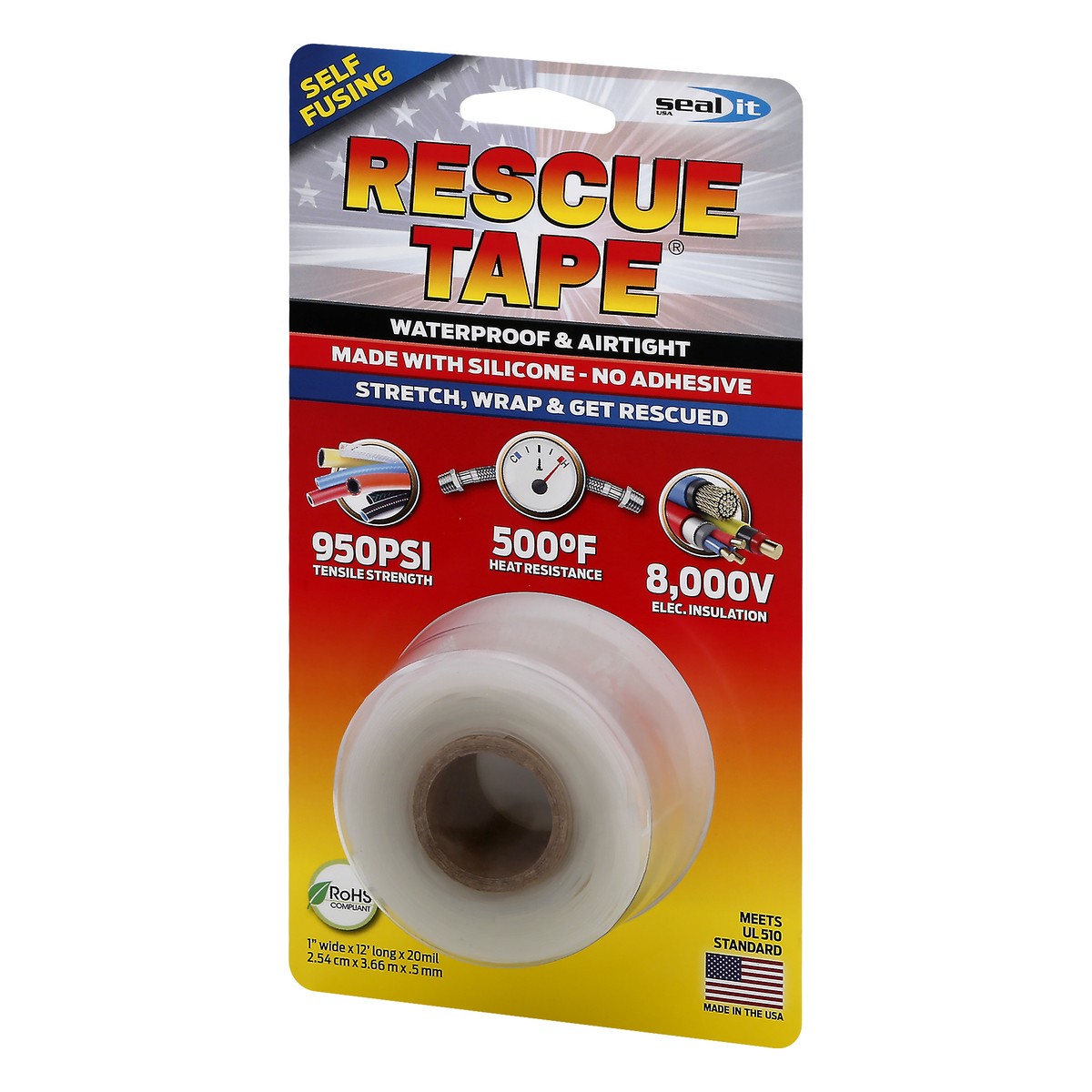 slide 8 of 11, Rescue Tape Silicone Tape 1 ea, 1 ct