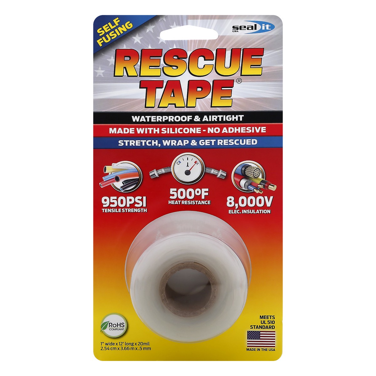 slide 11 of 11, Rescue Tape Silicone Tape 1 ea, 1 ct