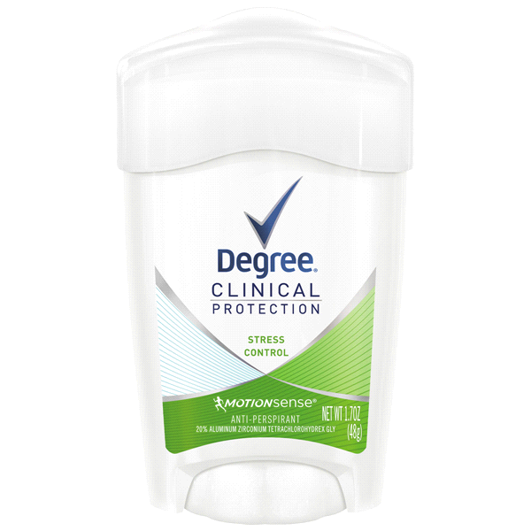 slide 3 of 9, Degree Clinical Protection Antiperspirant Deodorant Stress Control, 1.7 oz, 1.7 oz