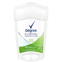 slide 4 of 9, Degree Clinical Protection Antiperspirant Deodorant Stress Control, 1.7 oz, 1.7 oz