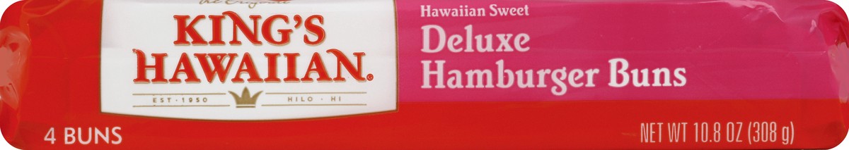 slide 3 of 5, King's Hawaiian Hawaiian Sweet Sandwich Rolls, 4 ct