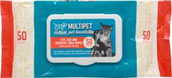 MultiPet Pet Towelettes 50 ea Bag