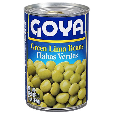 slide 1 of 1, Goya Beans Limas Green - 15 Oz, 15 oz