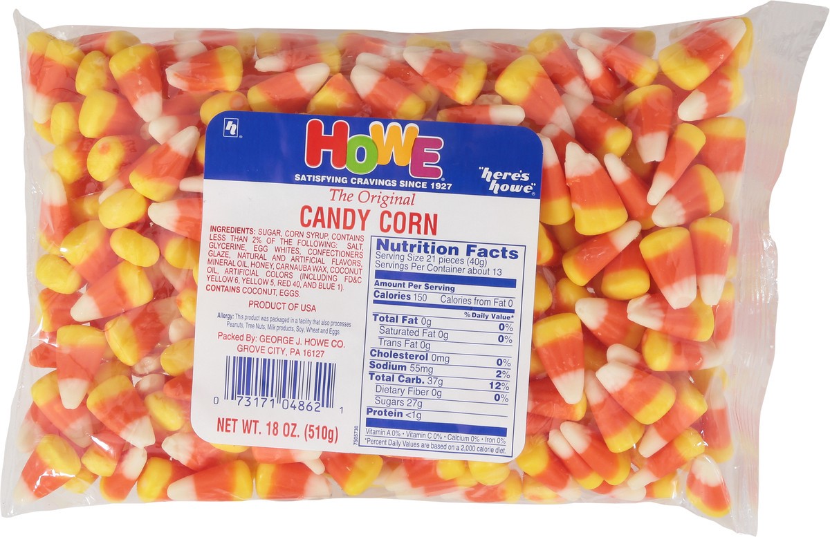 slide 5 of 9, Howe Candy Corn 18 oz, 18 oz