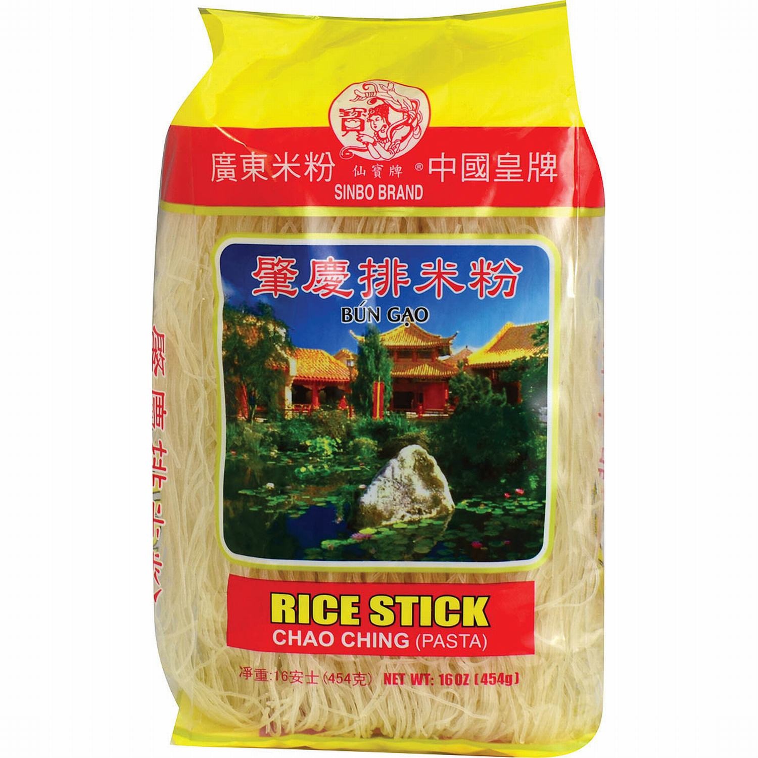 slide 1 of 1, Sinbo Rice Stick Chao-ching, 16 oz