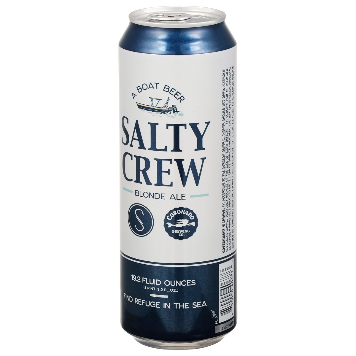 slide 3 of 9, Coronado Brewing Co. Coronado Brewing Co Salty Crew Blonde Ale Beer, 19 oz