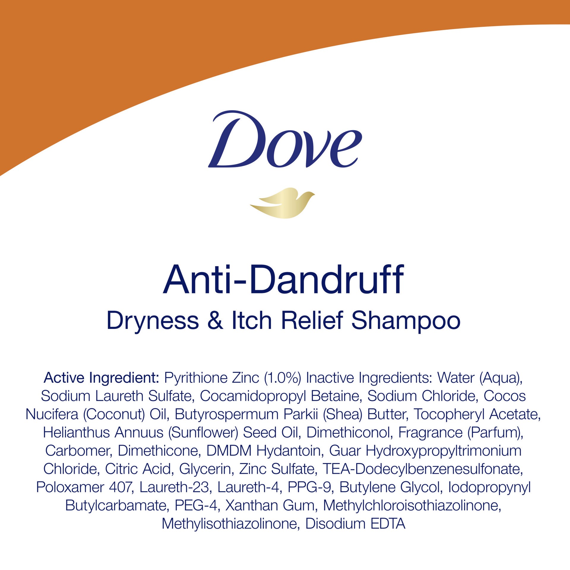 slide 5 of 6, Dove Derma Care Scalp Dryness Itch Relief Anti Dandruff Shampoo, 12 oz
