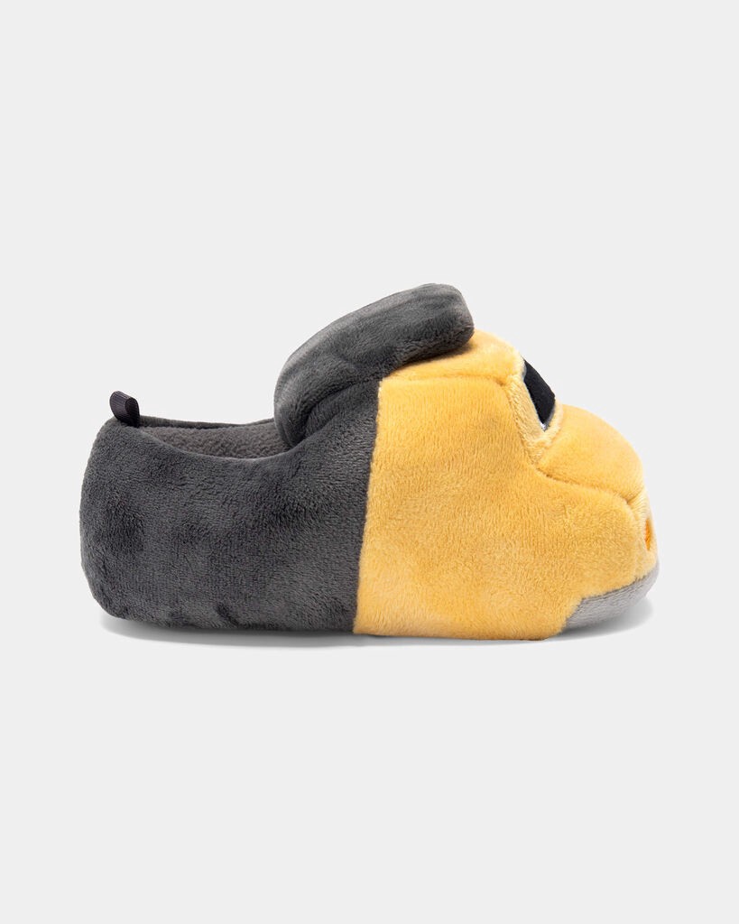 slide 6 of 6, Carter's Carters Toddler Boy Truck Slippers - Yellow/Grey Multi XXXL, 1 ct