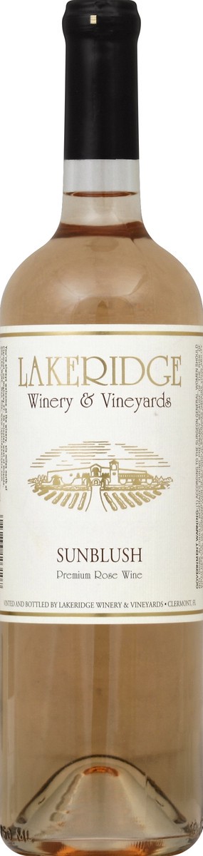 slide 2 of 2, Lakeridge Sunblush Premium Rose Wine 1 ea, 750 ml