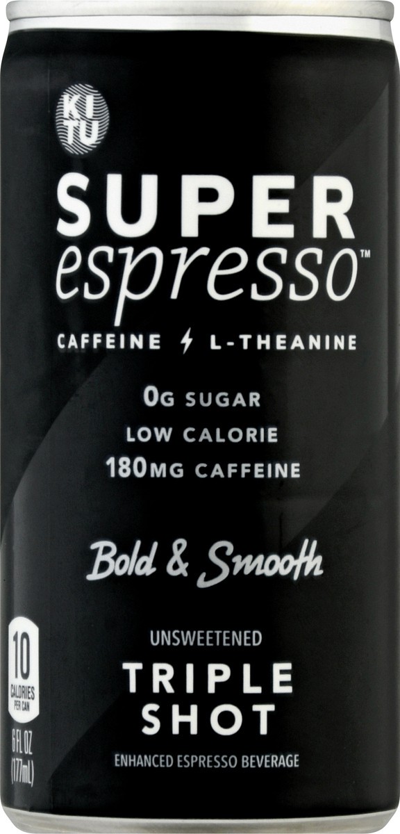 slide 1 of 12, KITU Super Espresso Triple Shot Unsweetened Enhanced Espresso Beverage - 6 oz, 6 oz