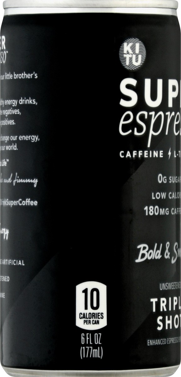 slide 10 of 12, KITU Super Coffee Espresso Triple Shot, 6 oz