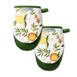 Town & Country Printed Mini Mitt - Spring Citrus